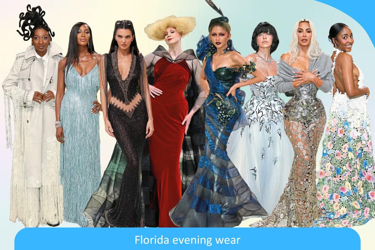 Twilight Glamour: Unveiling the Allure of Florida Evening Wear from Miami to Key West