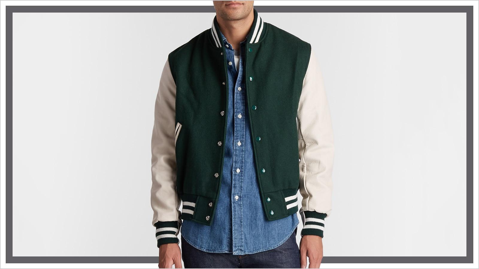 Combination Of Outfit With Varsity Jacket